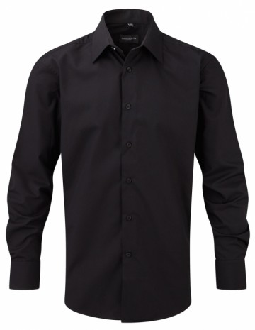 Russell Poplin Shirt met LM tailored
