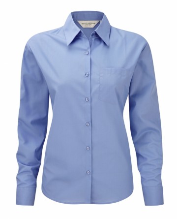Russell Poplin Shirt Easy Care met LM