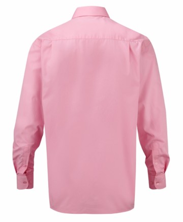 Russell Poplin Shirt Pure Cotton Easy Care met LM