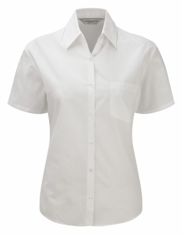 Russell Poplin Shirt Pure Cotton Easy Care