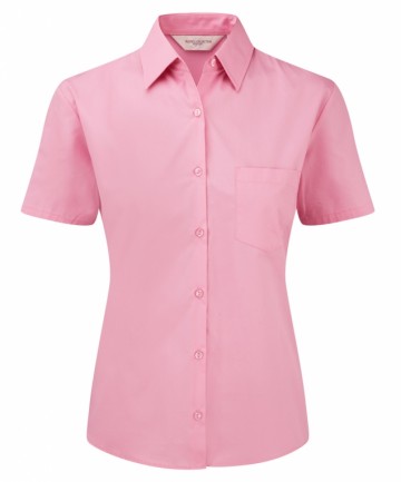 Russell Poplin Shirt Pure Cotton Easy Care