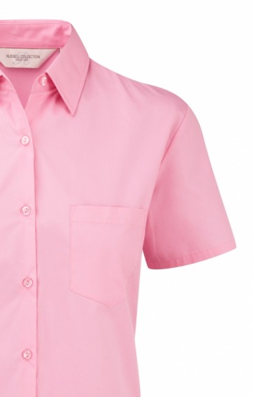 Russell Poplin Shirt Pure Cotton Easy Care