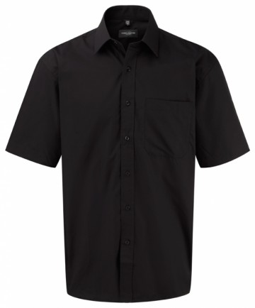 Russell Poplin Shirt Pure Cotton Easy Care