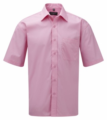 Russell Poplin Shirt Pure Cotton Easy Care