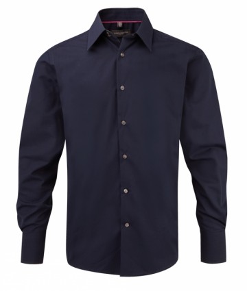 Russell Twill Tencel ® Lyocell Shirt met LM