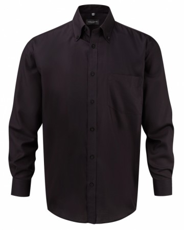 Russell Micro Twill Ultimate Non-Iron Shirt met LM