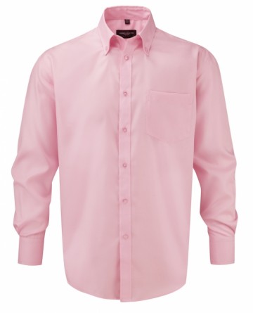 Russell Micro Twill Ultimate Non-Iron Shirt met LM