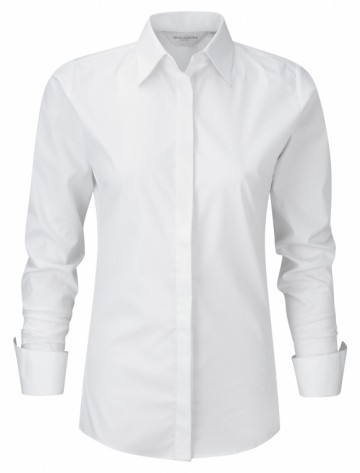 Russell Ultimate Stretch Shirt met LM