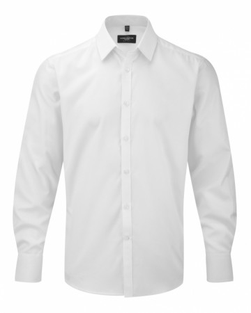 Russell Herringbone Shirt met LM