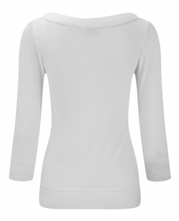 Russell Ladies Stretch Top met 3/4 mouw