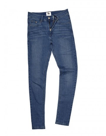 So Denim Lara Skinny Jeans SD014  middenblauw
