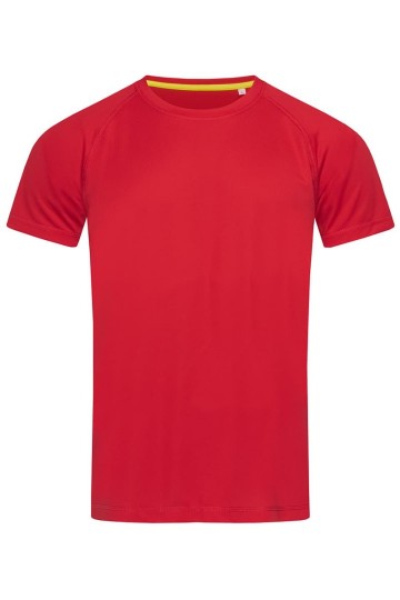 Stedman Active Heren Raglan Mesh T-shirt