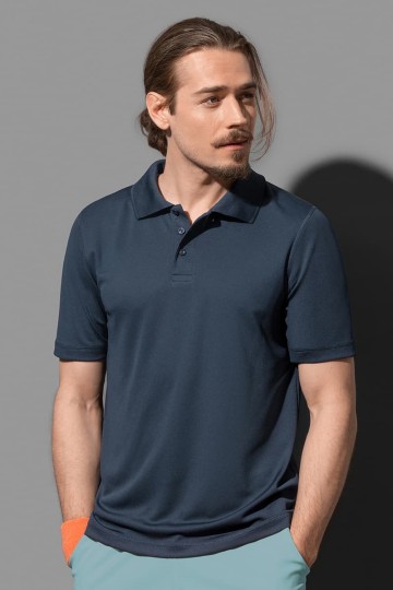 Stedman Active Heren Mesh Polo
