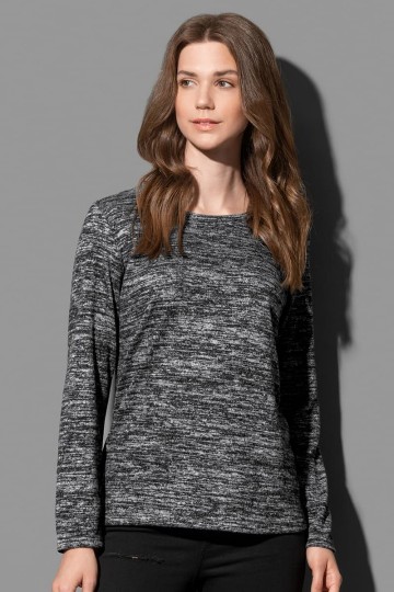 Stedman Melange gebreide sweater LM