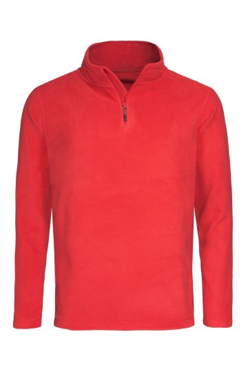 Stedman Active Fleece jacket met halve rits