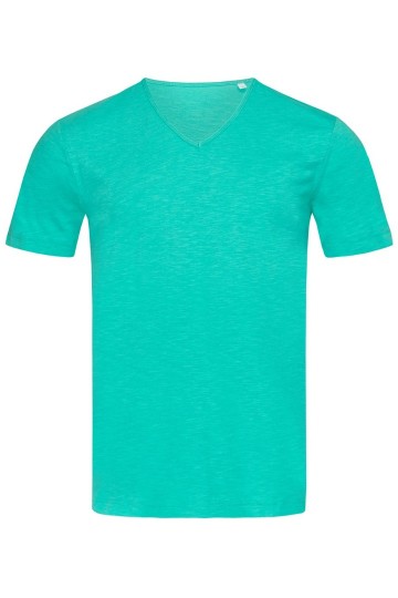 Stedman Shawn Slub T-shirt medt V-hals