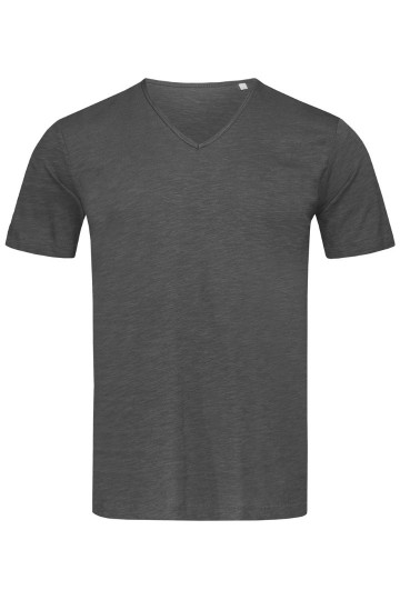 Stedman Shawn Slub T-shirt medt V-hals
