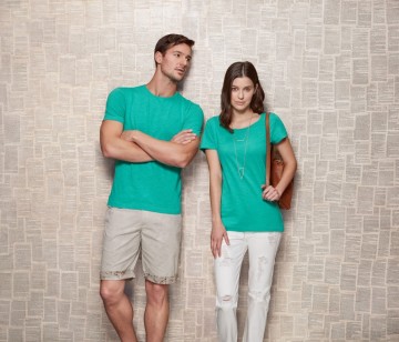 Stedman Sharon Slub Crew Neck T-shirt