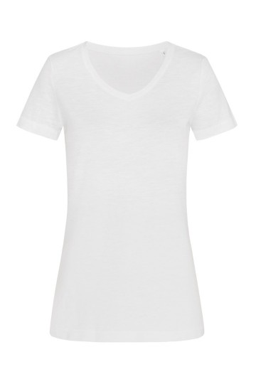 Stedman Sharon Slub V-hals T-shirt