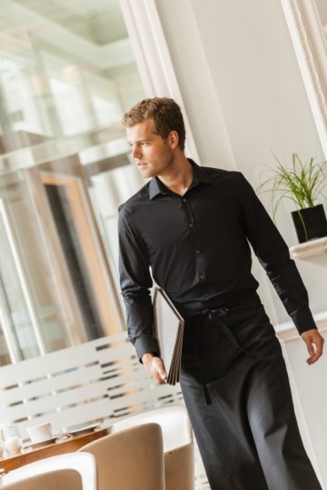 Russell Ultimate Stretch Shirt met LM