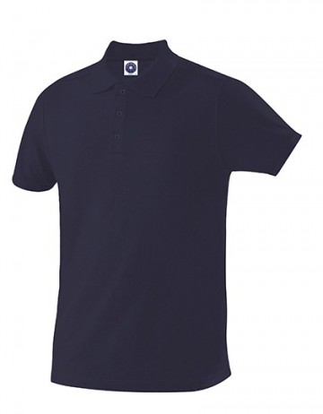 SW160 Starworld Organic Cotton Piqué Polo diep marineblauw