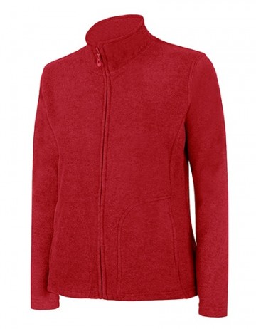 SW750 Starworld Ladies Full Zip Fleece Jacket helder rood