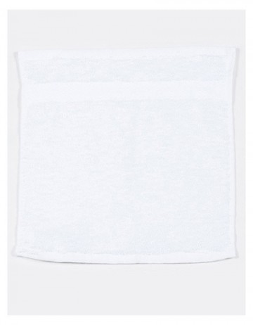 TC Luxe gezicht handdoek 30x30cm TC01 wit