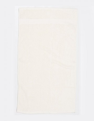 TC Luxe gasten handdoek 30x50cm TC05 creme