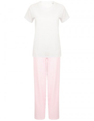 Tc053 wit rose gestreepts
