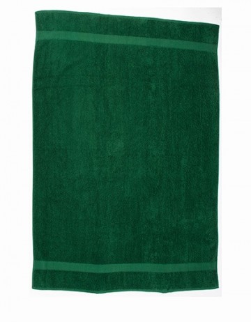 TC Luxe bad handdoek 100x150 TC06 bosgroen