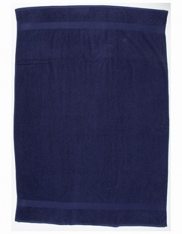 TC Luxe bad handdoek 100x150 TC06 marineblauw