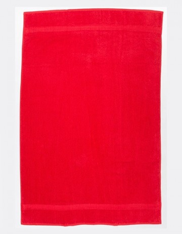 TC Luxe bad handdoek 100x150 TC06 rood