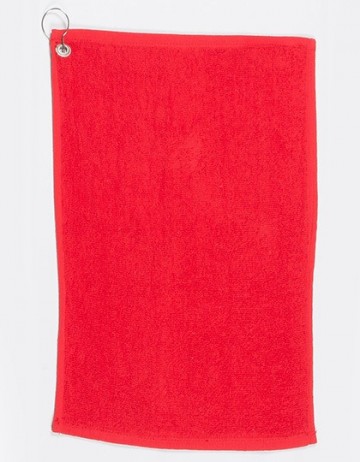 TC Luxury golf handdoek TC13 rood
