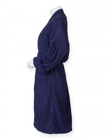 TC dames kimono badjas TC21 marineblauw