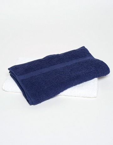 TC Classic sporthanddoek TC42 marineblauw en wit