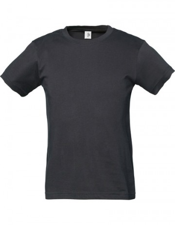 TJ1100B Tee Jays Junior Power Tee donkergrijs
