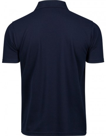 TJ1200 Tee Jays Power polo unisex marineblauw rug