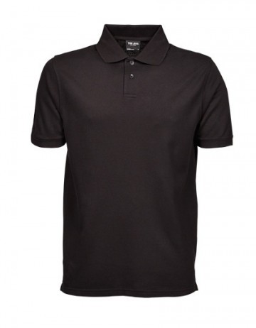 TJ1400N Tee Jays Heavy polo mannen zwart