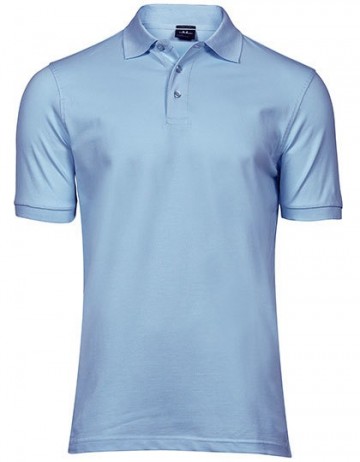 TJ1405 Tee Jays Luxury Stretch polo mannen lichtblauw