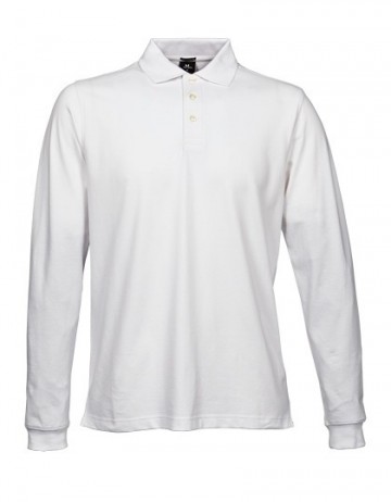 TJ1406 Tee Jays Luxury Stretch polo LM wit