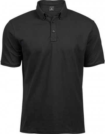 TJ1410 Tee Jays Fashion Luxury Stretch polo mannen zwart