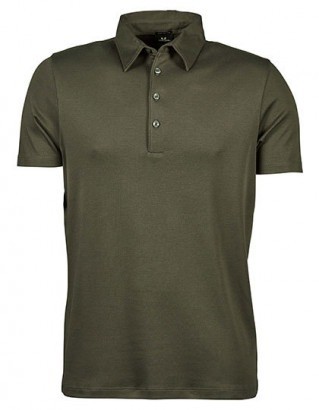 TJ1440 Tee Jays Pima Cotton Polo  bladgroen