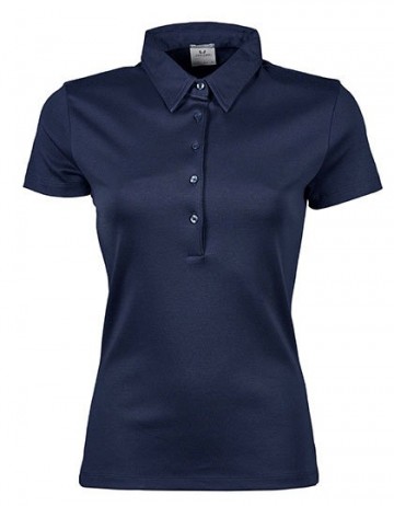TJ1441 Tee Jays Pima Cotton Polo dames marineblauw