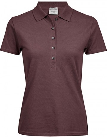 TJ145 Tee Jays Luxury Stretch polo dames grape
