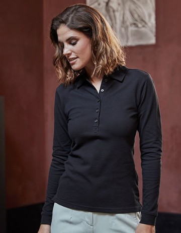 TJ146 Tee Jays Luxury Stretch polo LM dames