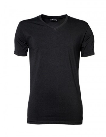 TJ401 Tee Jays V-neck Tee heren zwart