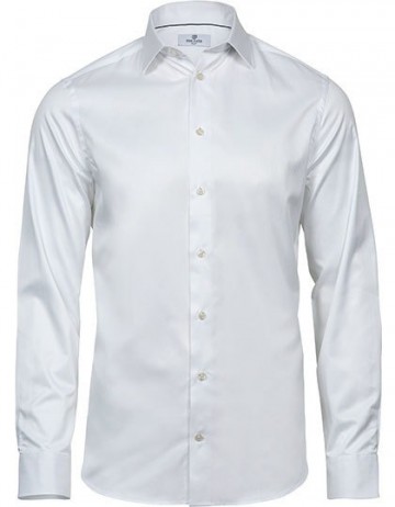 TJ4021 Tee Jays Luxury shirt slim fit mannen wit