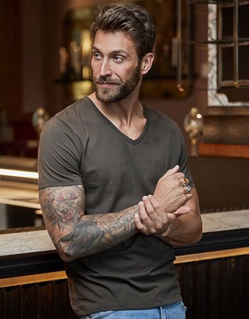 TJ5004 Tee Jays Luxury V-neck Tee (Organisch)