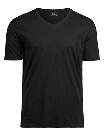 TJ5004 Tee Jays Luxury V-neck Tee (Organisch) zwart