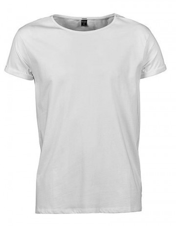 TJ5062 Tee Jays Roll-Up Tee wit